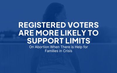 Registered Voters are More Likely to Support Limits an Abortion When There is Help for Families in Crisis